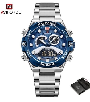 NAVIFORCE NF9207 Silver Blue
