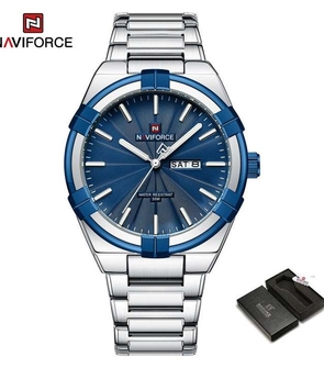 NAVIFORCE NF9218 Silver Blue