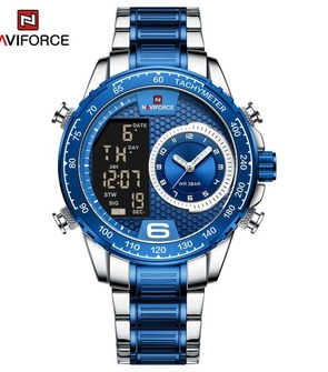 NAVIFORCE NF9199 Silver Blue
