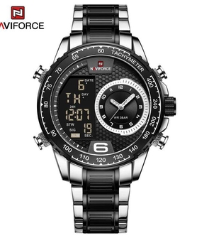 NAVIFORCE NF9199 Silver Black