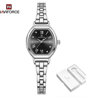 NAVIFORCE NF5035 Silver  Black