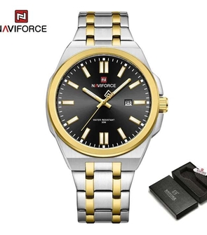 NAVIFORCE NF9226 Silver Gold Black