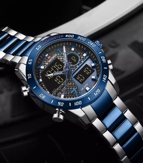 NAVIFORCE NF9171 Silver Blue Black