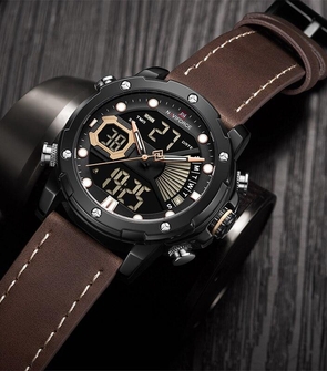 NAVIFORCE NF9172 Coffee Black