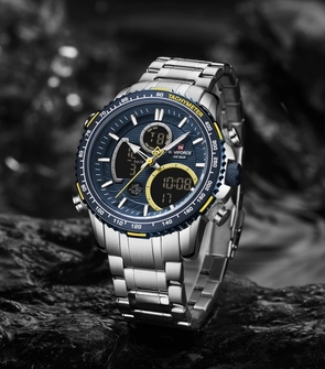 NAVIFORCE NF9182 Silver Blue