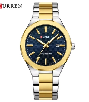 CURREN 8477 Silver Gold Blue