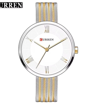 CURREN 9020 Silver Gold White