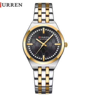 CURREN 9096 Silver Gold Black
