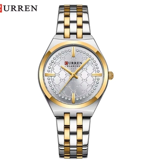 CURREN 9096 Silver Gold White