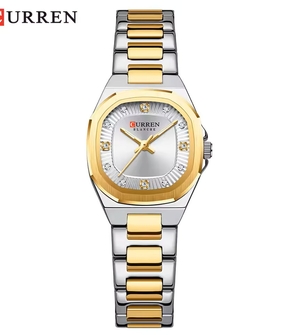 CURREN 9104 Silver Gold White