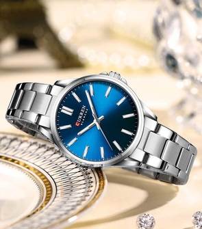 CURREN 9090 Ladies Silver Gold Black