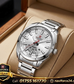 NAVIFORCE NF9038 Silver White