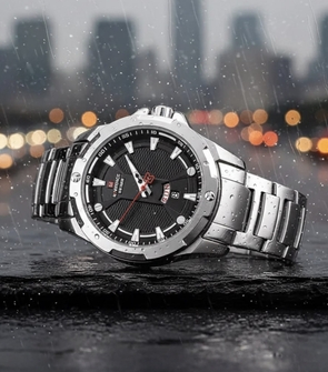 NAVIFORCE NF9161 Silver Black