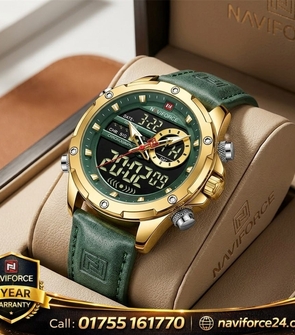 NAVIFORCE NF9208 Green Gold