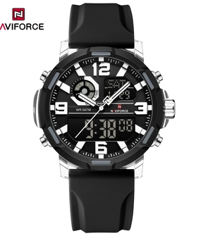 NAVIFORCE NF7130 BLACK WHITE