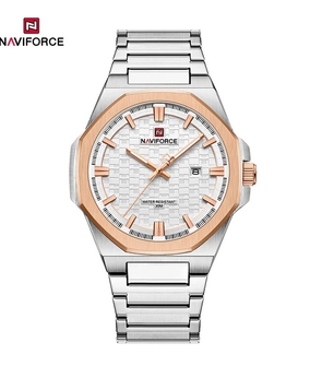 NAVIFORCE NF9245 SILVER ROSE WHITE
