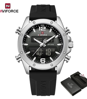 NAVIFORCE NF9264 SILVER BLACK