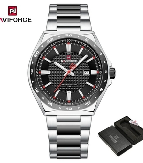 NAVIFORCE NF9266 SILVER T BLACK