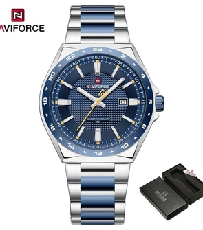 NAVIFORCE NF9266 SILVER T BLUE