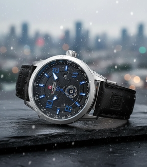 NAVIFORCE NF9229 Navy Blue Silver