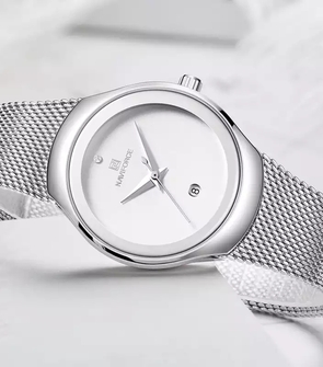 NAVIFORCE NF5004 Silver White