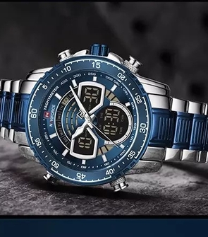 NAVIFORCE NF9189 Silver Blue