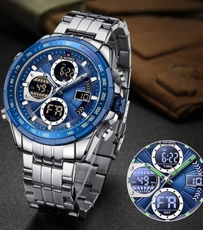 NAVIFORCE NF9197 Silver Blue