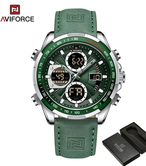 NAVIFORCE NF9197 Green Silver