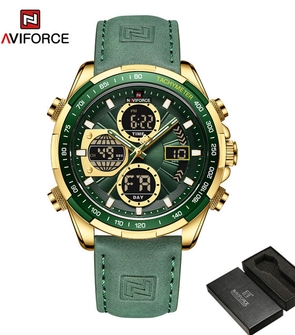 NAVIFORCE NF9197 Green Gold