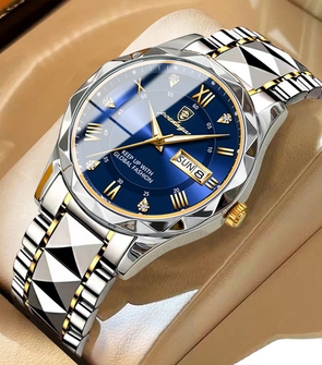 POEDAGAR 615 Silver Gold Blue