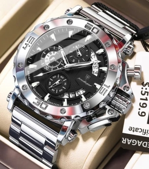 Poedagar 892 Silver Black