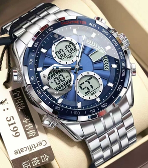 Poedagar E108C Silver Blue