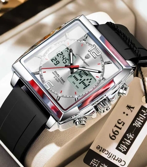 Poedagar E109 Black Silver